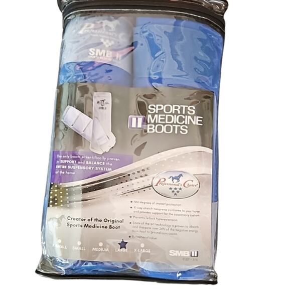 Professionals Choice SMBII Blue Large Sport Boots New - Picture 1 of 8